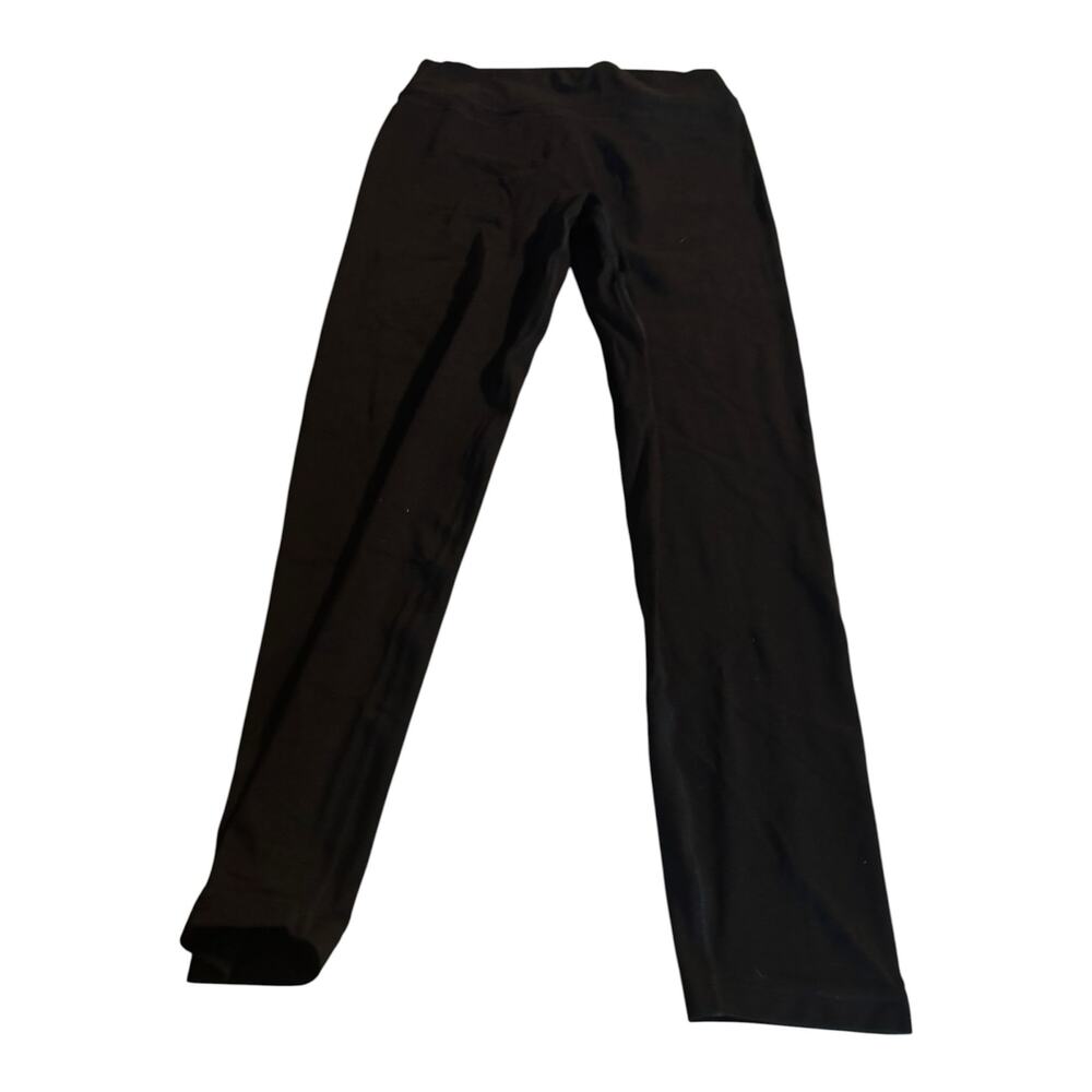 TomTiger Black Women's Yoga Pants High Waisted Size L